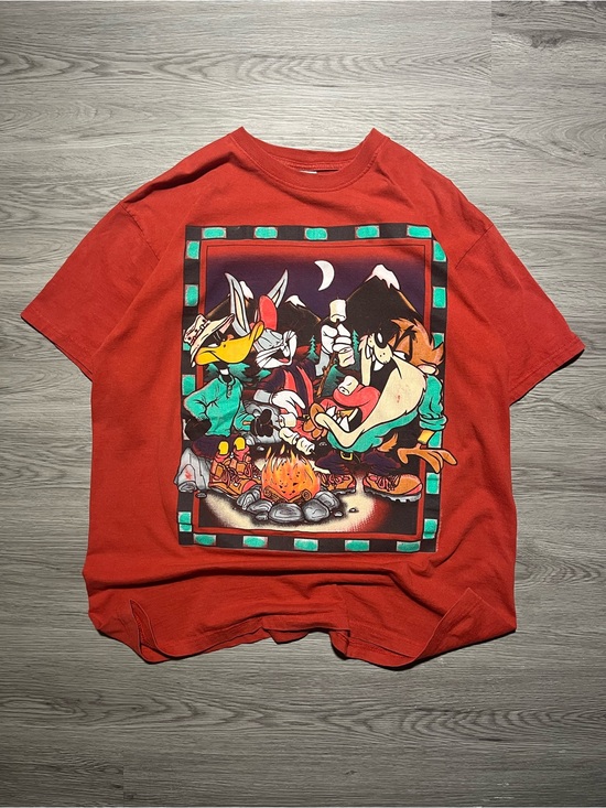 Novel Teez Other - 90s Looney Tunes Novel Teez 1996 outdoor adventure double sided graphic shirt ￼